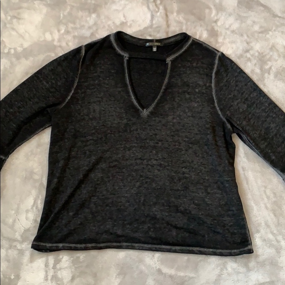 Dark Gray Blouse